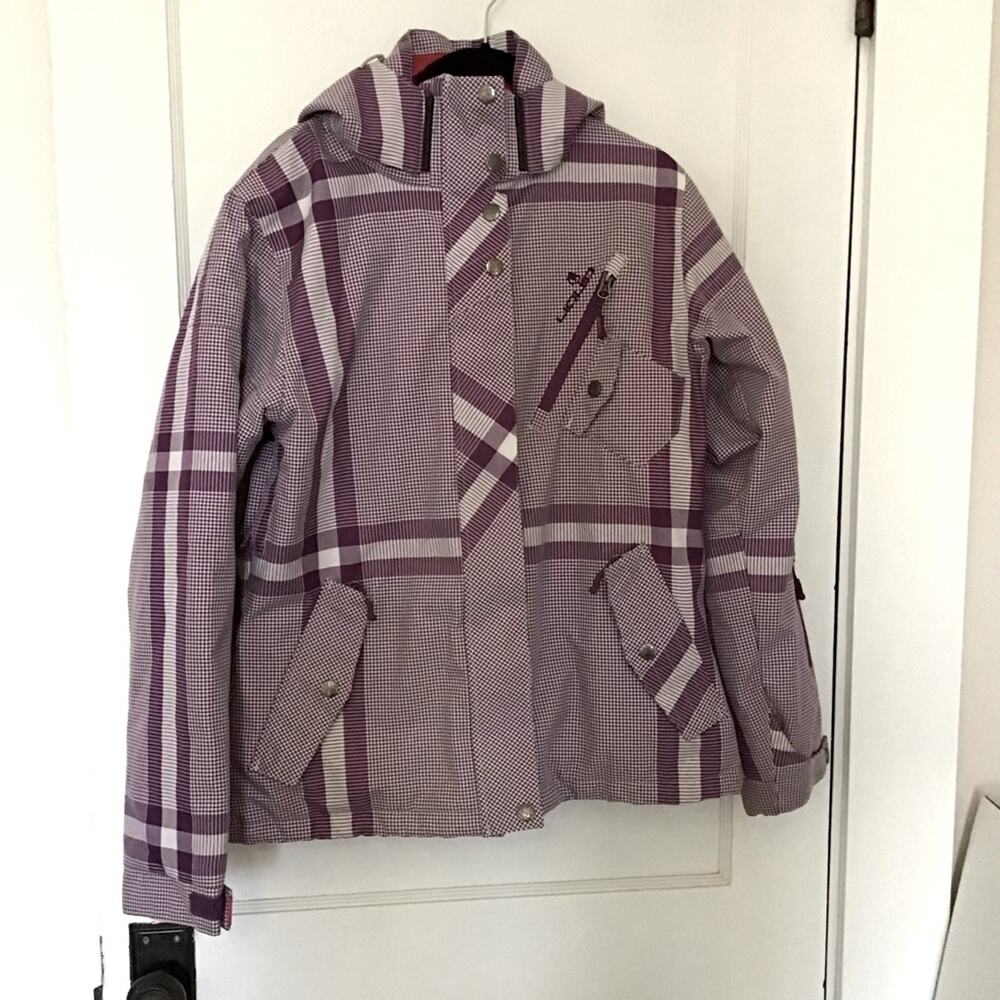 Liquid Venture 5000 Breathable and Waterproof Ski Plaid Snowboard Jacket…